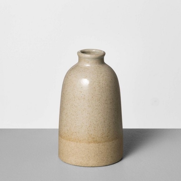 HEARTH AND HAND Small Stoneware Vase Gray - Picture 4 of 5